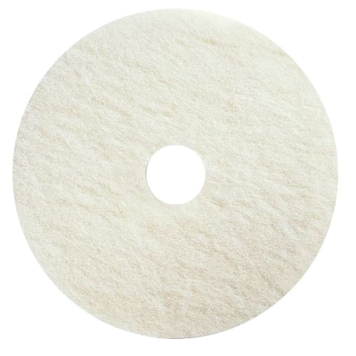 Dustbane 14" White Super Polish Floor Maintenance Pad